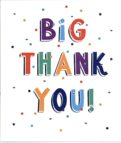 Thank you card